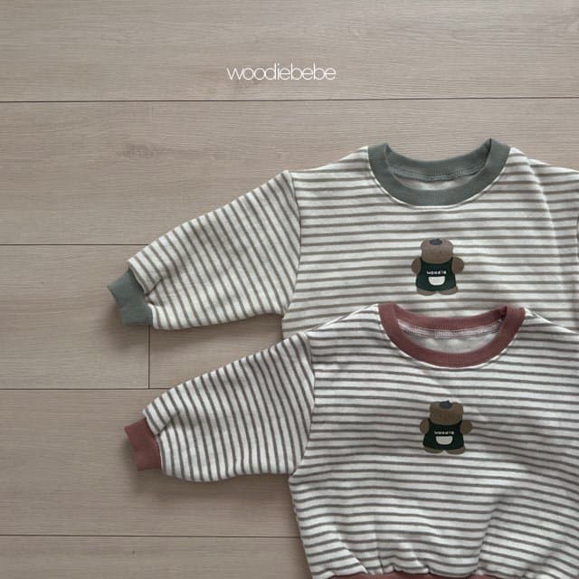 Woodie - Korean Children Fashion - #childrensboutique - Starbucks Top Bottom Set - 5