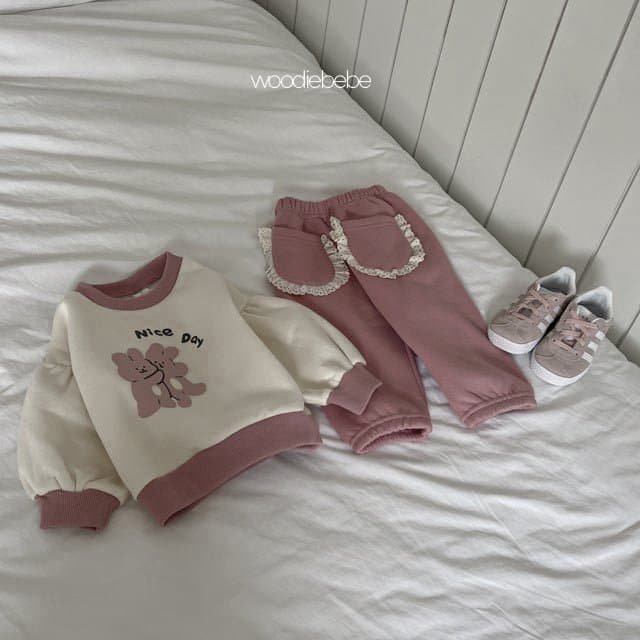 Woodie - Korean Children Fashion - #childrensboutique - Vivien Top Bottom Set - 5