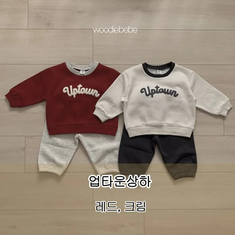 Woodie - Korean Children Fashion - #childrensboutique - Uptown Top Bottom Set