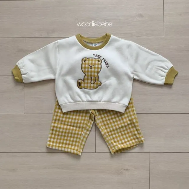 Woodie - Korean Children Fashion - #designkidswear - Vogue Top Bottom Set - 7