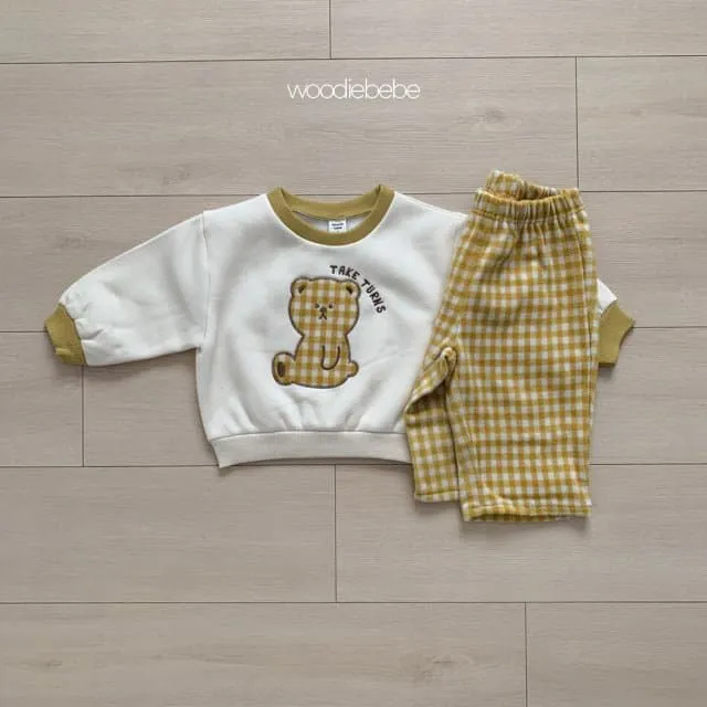 Woodie - Korean Children Fashion - #discoveringself - Vogue Top Bottom Set - 8