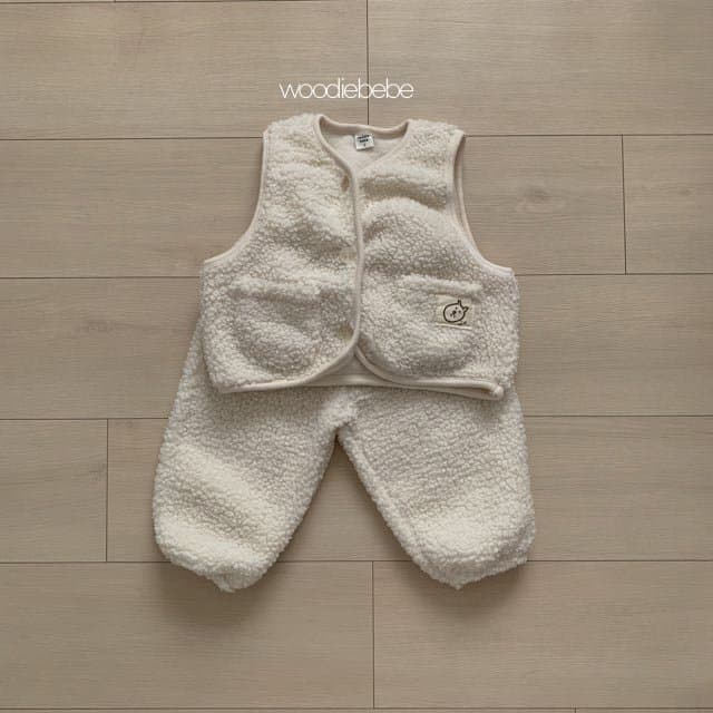 Woodie - Korean Children Fashion - #discoveringself - Dumble Vest Set - 11