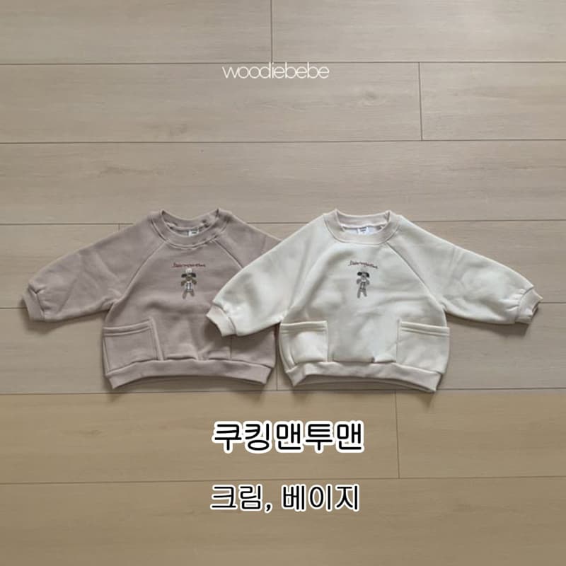 Woodie - Korean Children Fashion - #discoveringself - Cooking Sweatshirts