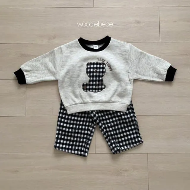 Woodie - Korean Children Fashion - #fashionkids - Vogue Top Bottom Set - 9