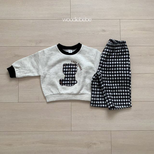 Woodie - Korean Children Fashion - #kidsshorts - Vogue Top Bottom Set - 10