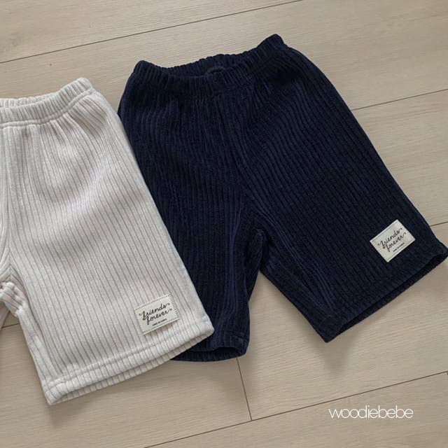 Woodie - Korean Children Fashion - #kidsshorts - Corduroy Burmuda Pants - 10