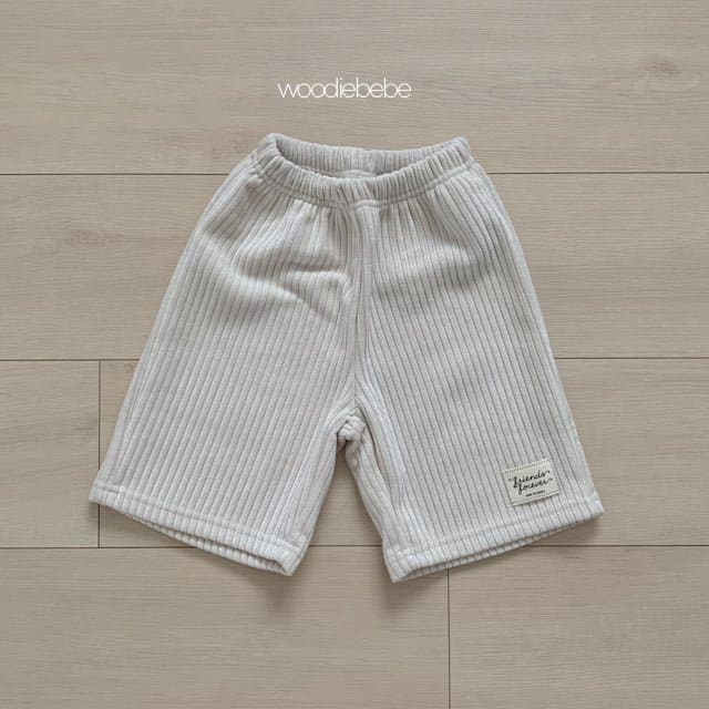 Woodie - Korean Children Fashion - #kidsstore - Corduroy Burmuda Pants - 11