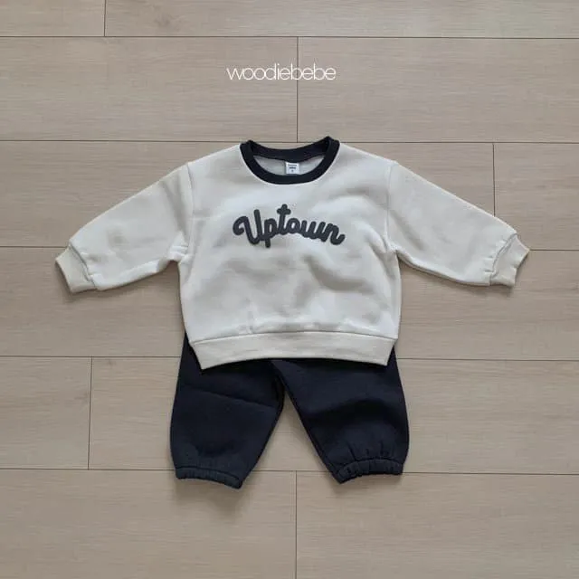 Woodie - Korean Children Fashion - #littlefashionista - Uptown Top Bottom Set - 9