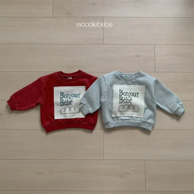 Woodie - Korean Children Fashion - #magicofchildhood - Bonjour Sweatshirts - 7