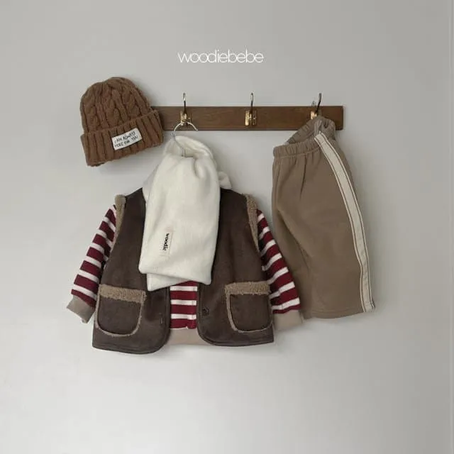 Woodie - Korean Children Fashion - #stylishchildhood - Track Pants - 3