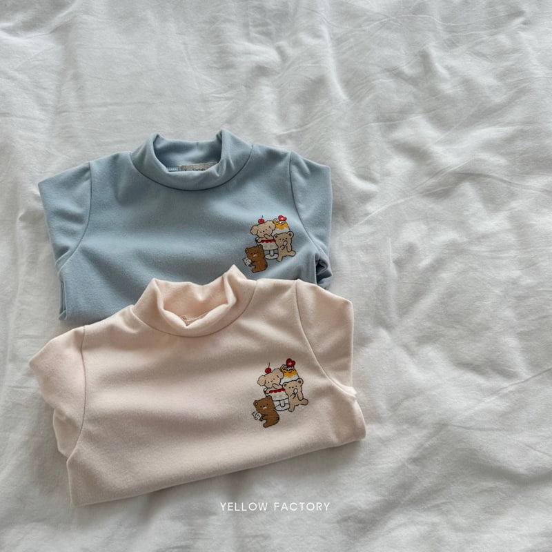 Yellow Factory - Korean Children Fashion - #minifashionista - My Friend Turtleneck Tee - 3