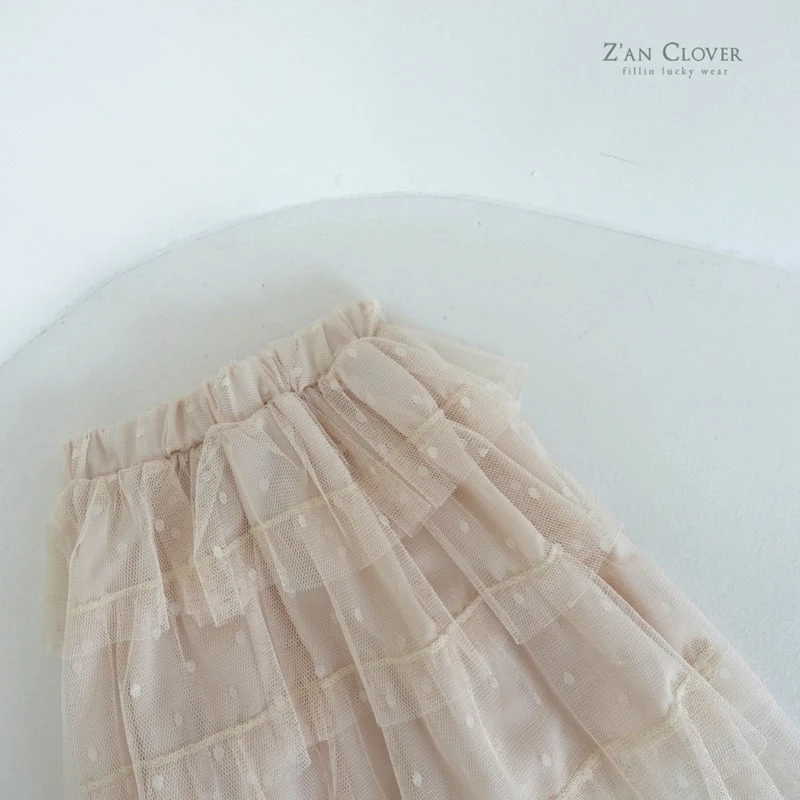 Zan Clover - Korean Children Fashion - #Kfashion4kids - Sha Cancan Skirt - 6