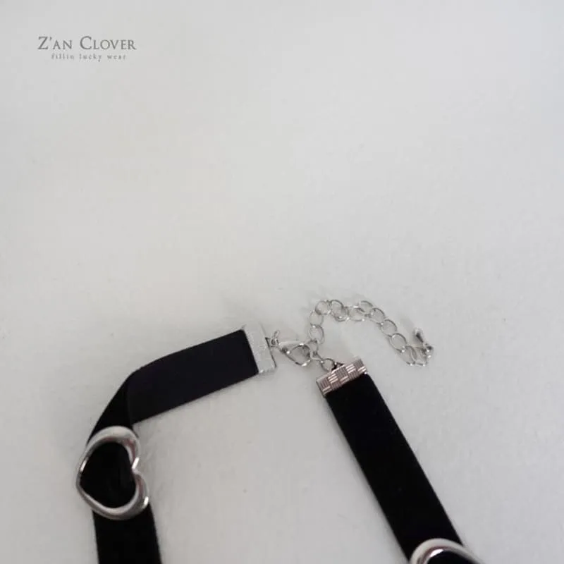 Zan Clover - Korean Children Fashion - #Kfashion4kids - Heart Choker - 3