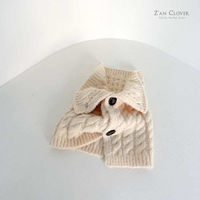 Zan Clover - Korean Children Fashion - #childofig - Twisted Button Warmer - 9