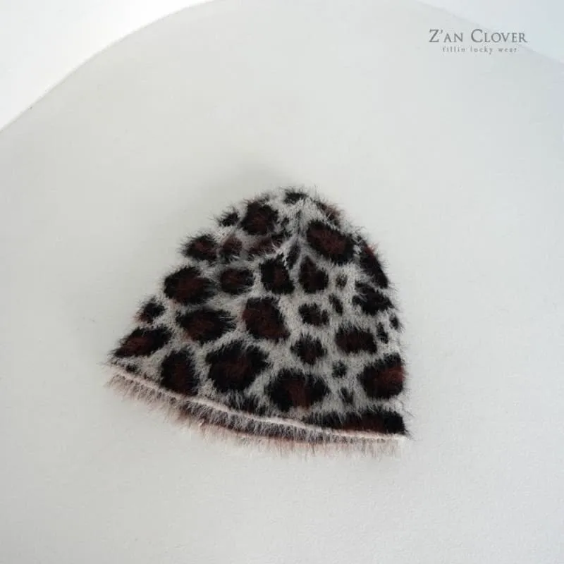 Zan Clover - Korean Children Fashion - #childofig - Leopard Beanie - 4