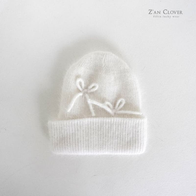 Zan Clover - Korean Children Fashion - #childrensboutique - Ribbon Beanie - 3