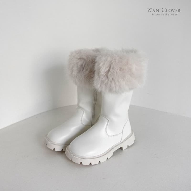 Zan Clover - Korean Children Fashion - #childrensboutique - Fleece Boots - 3