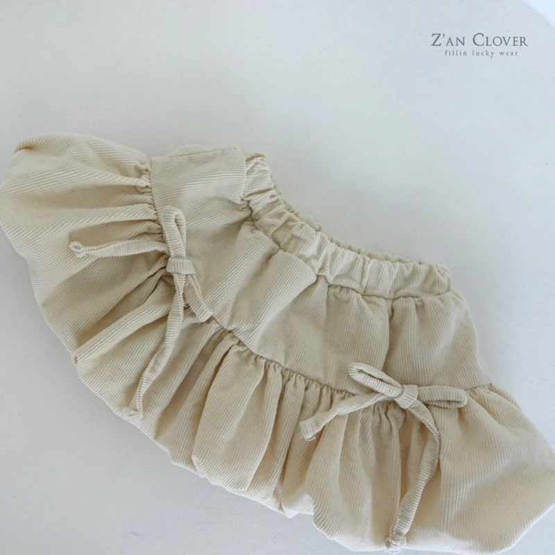 Zan Clover - Korean Children Fashion - #designkidswear - Ribbon Balloon Skirt - 7