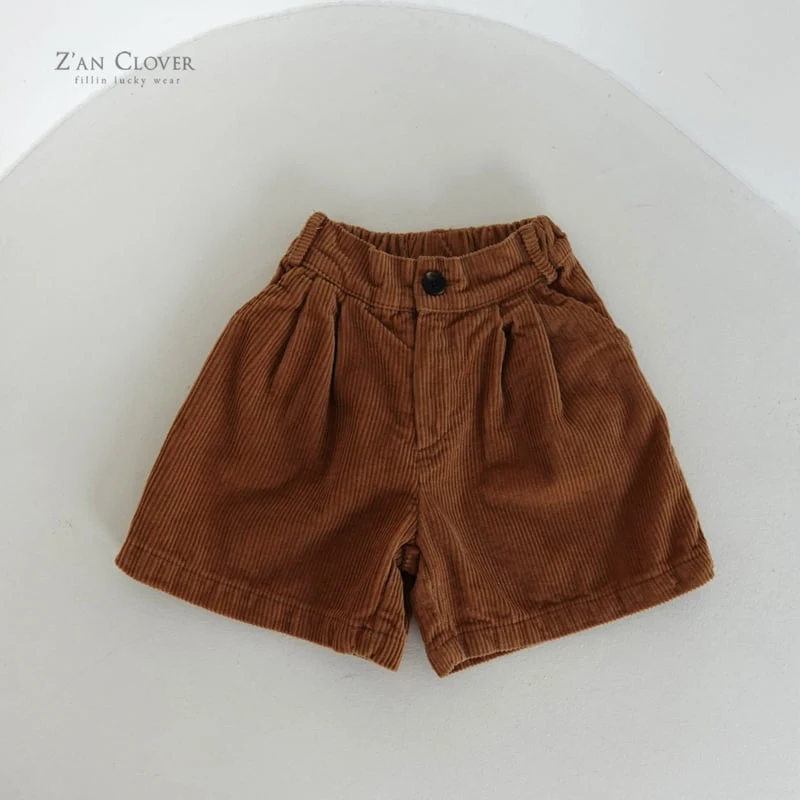 Zan Clover - Korean Children Fashion - #designkidswear - Corduroy Pants - 5