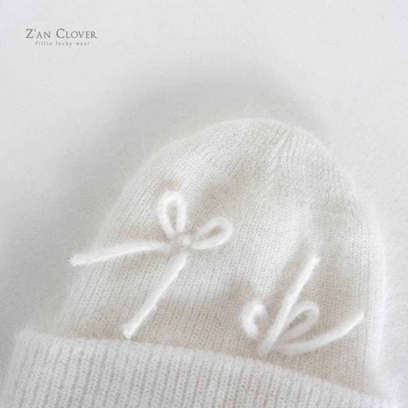 Zan Clover - Korean Children Fashion - #childrensboutique - Ribbon Beanie - 4