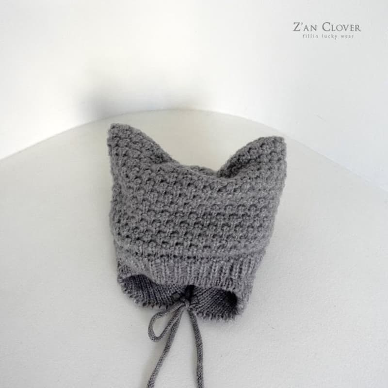 Zan Clover - Korean Children Fashion - #designkidswear - Cats Earl Hat - 2