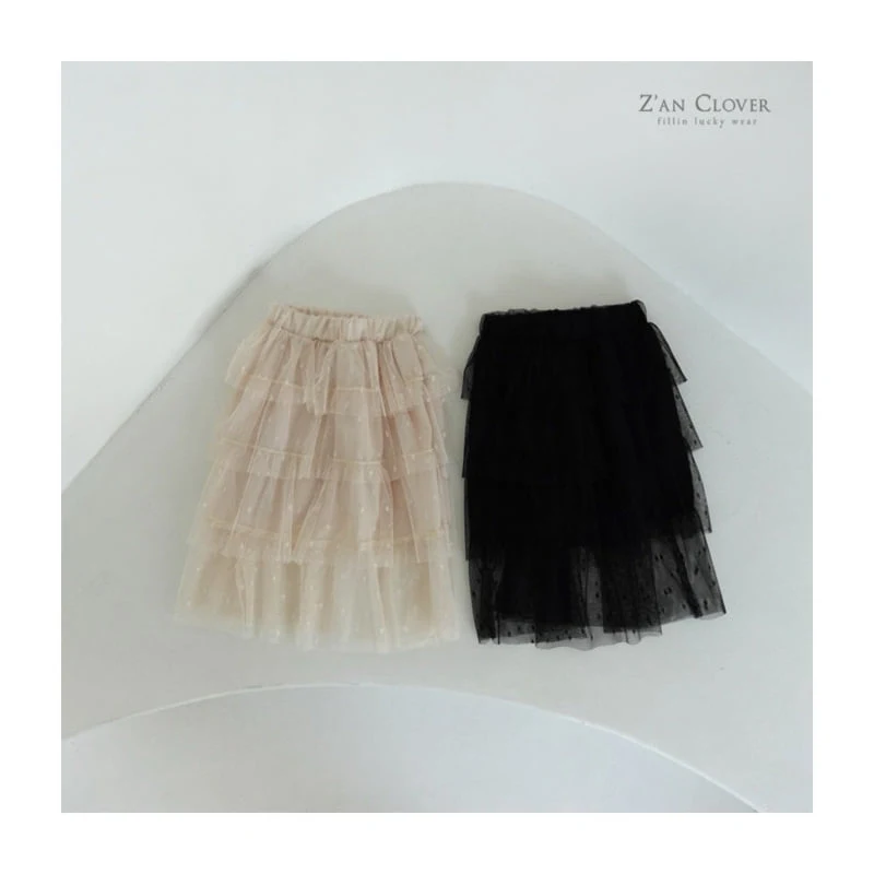 Zan Clover - Korean Children Fashion - #discoveringself - Sha Cancan Skirt