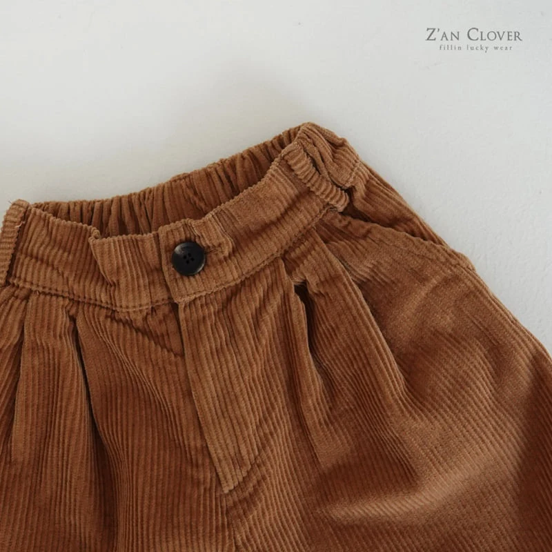 Zan Clover - Korean Children Fashion - #discoveringself - Corduroy Pants - 6