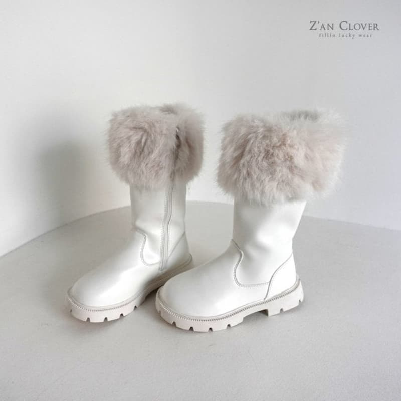 Zan Clover - Korean Children Fashion - #discoveringself - Fleece Boots - 5