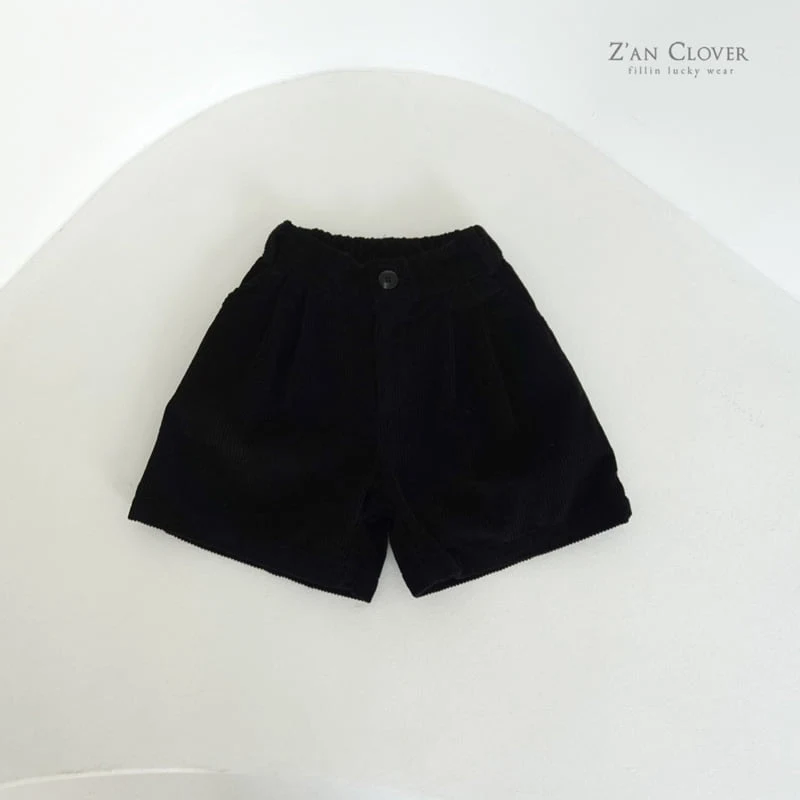 Zan Clover - Korean Children Fashion - #kidsshorts - Corduroy Pants - 8