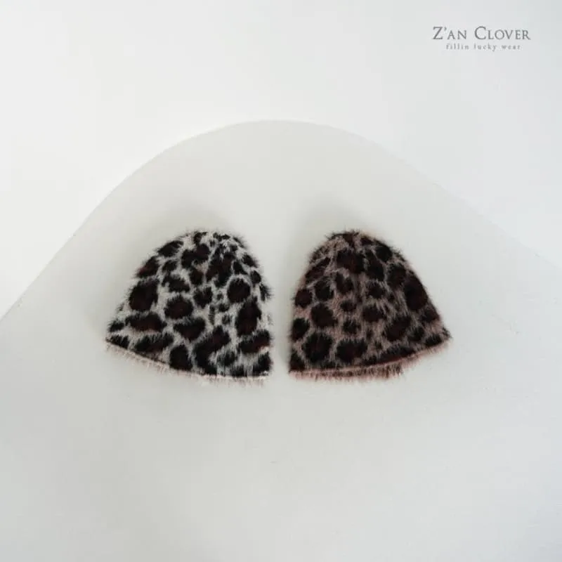 Zan Clover - Korean Children Fashion - #kidsshorts - Leopard Beanie - 8