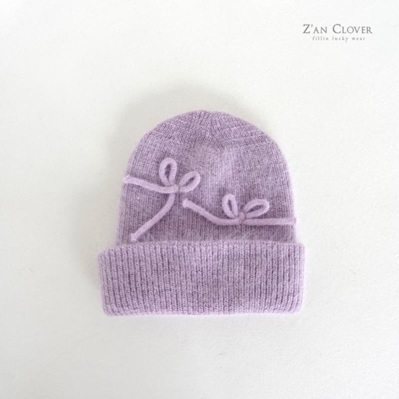 Zan Clover - Korean Children Fashion - #kidsshorts - Ribbon Beanie - 7