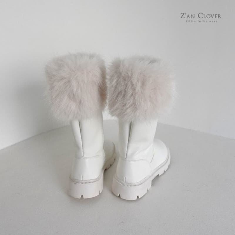 Zan Clover - Korean Children Fashion - #kidsshorts - Fleece Boots - 7