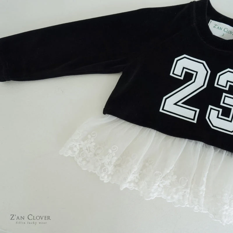 Zan Clover - Korean Children Fashion - #kidzfashiontrend - Lace Beloa Tee - 11