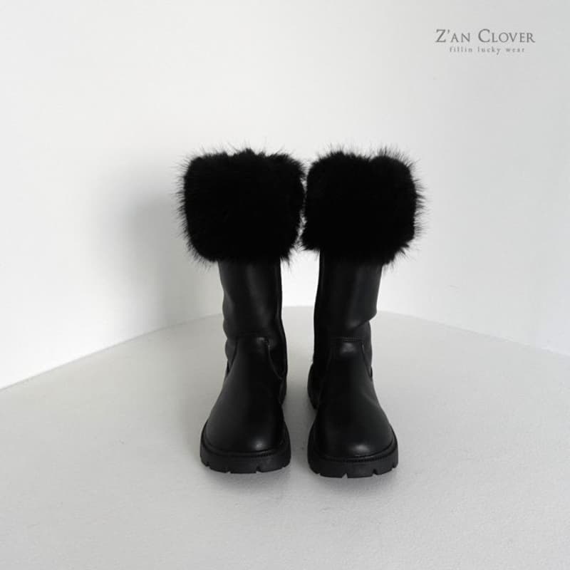 Zan Clover - Korean Children Fashion - #kidzfashiontrend - Fleece Boots - 9