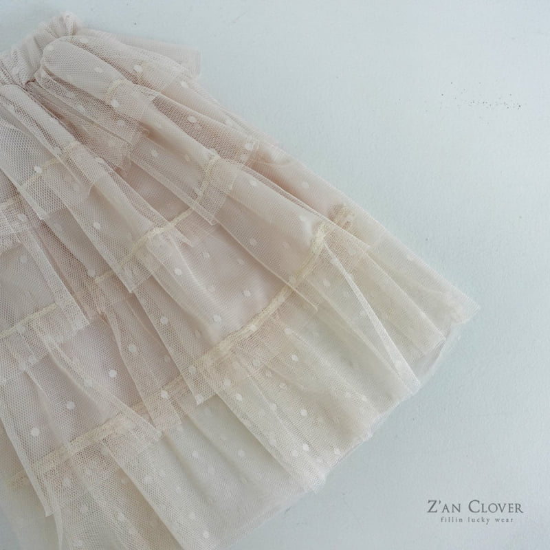 Zan Clover - Korean Children Fashion - #littlefashionista - Sha Cancan Skirt - 7