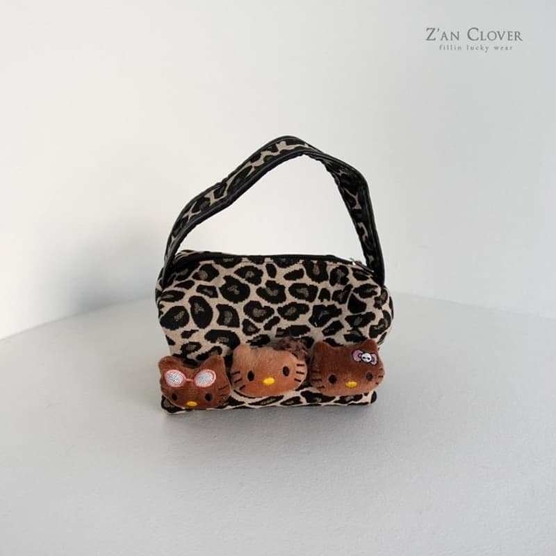 Zan Clover - Korean Children Fashion - #littlefashionista - Leopard Mini Bag - 2