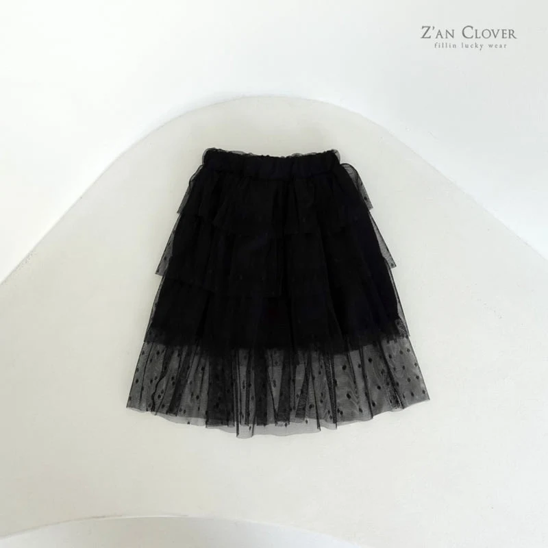 Zan Clover - Korean Children Fashion - #magicofchildhood - Sha Cancan Skirt - 8