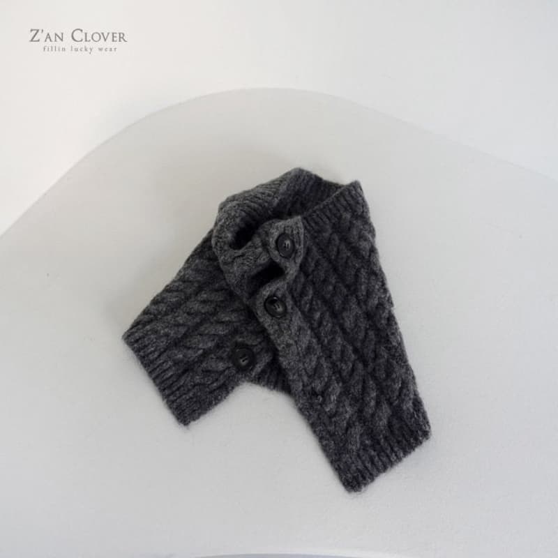 Zan Clover - Korean Children Fashion - #magicofchildhood - Twisted Button Warmer - 6