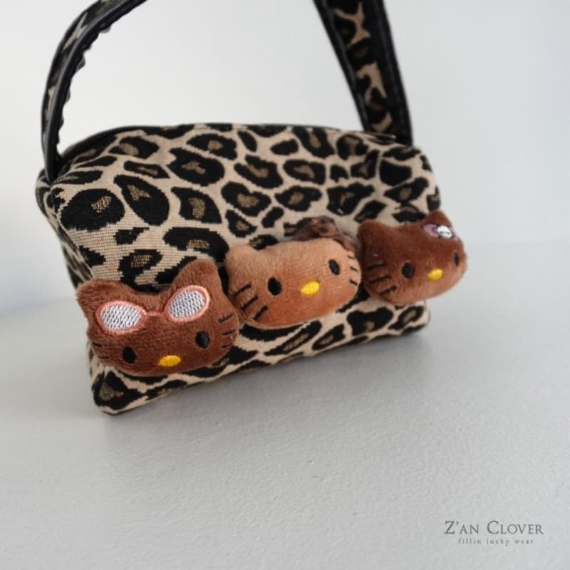 Zan Clover - Korean Children Fashion - #magicofchildhood - Leopard Mini Bag - 3