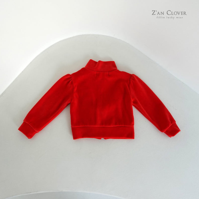 Zan Clover - Korean Children Fashion - #minifashionista - Lace Beloa Zip-up - 10