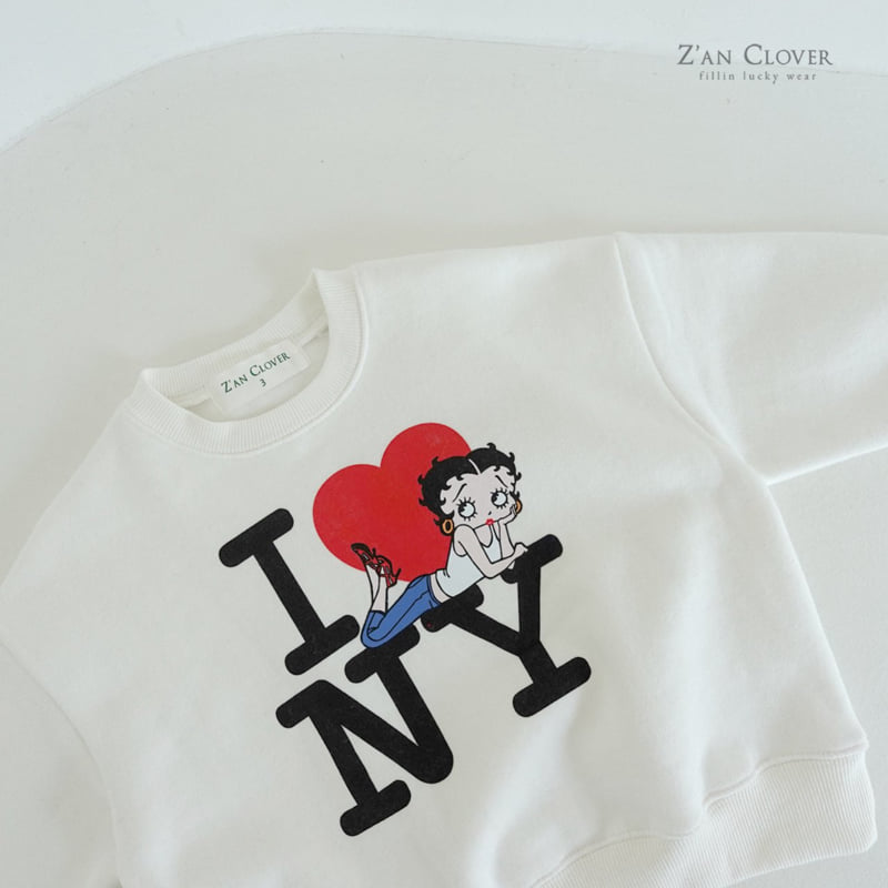 Zan Clover - Korean Children Fashion - #minifashionista - LUV Sweatshirt - 6