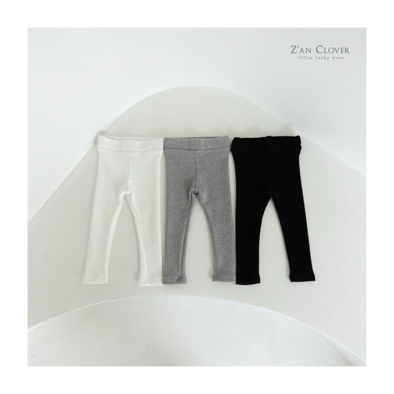 Zan Clover - Korean Children Fashion - #minifashionista - Basic Leggings