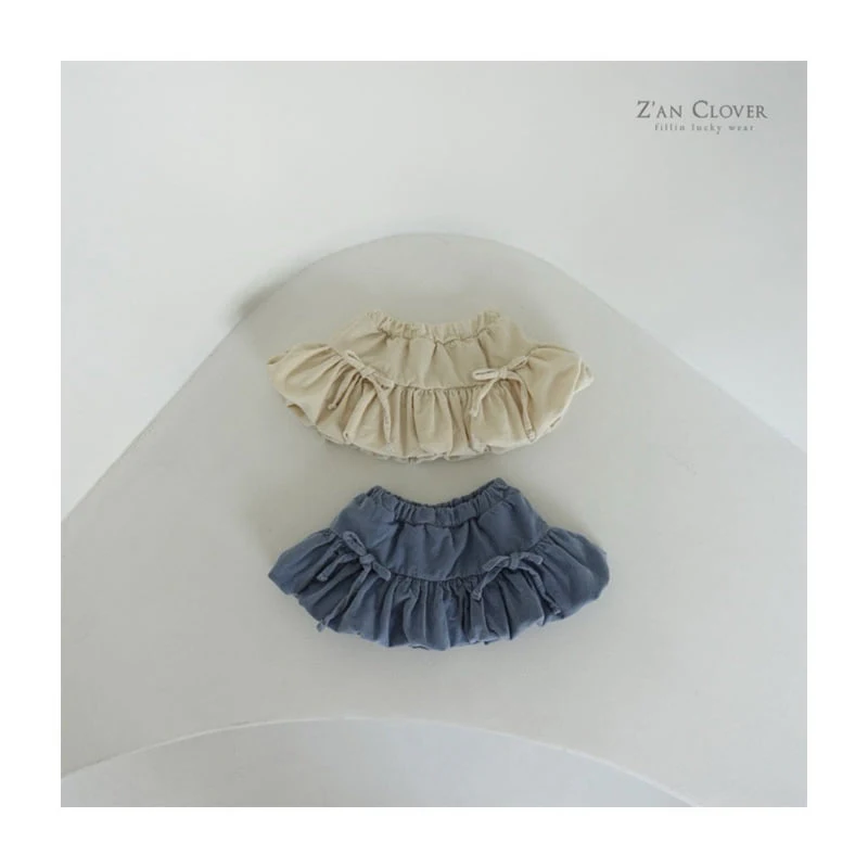 Zan Clover - Korean Children Fashion - #prettylittlegirls - Ribbon Balloon Skirt