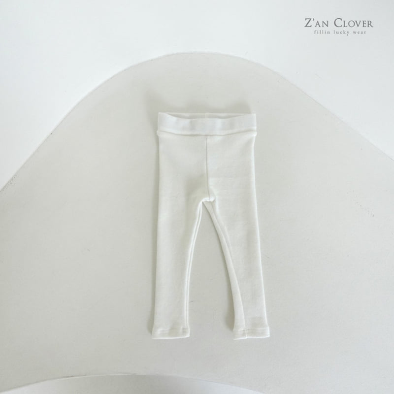 Zan Clover - Korean Children Fashion - #stylishchildhood - Basic Leggings - 5