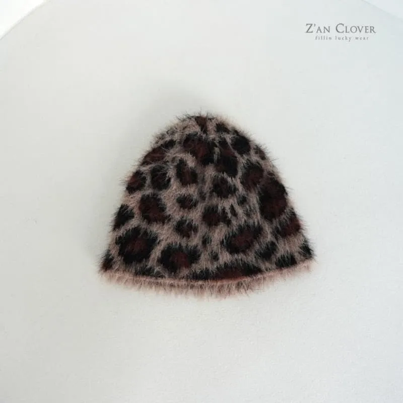 Zan Clover - Korean Children Fashion - #stylishchildhood - Leopard Beanie - 2