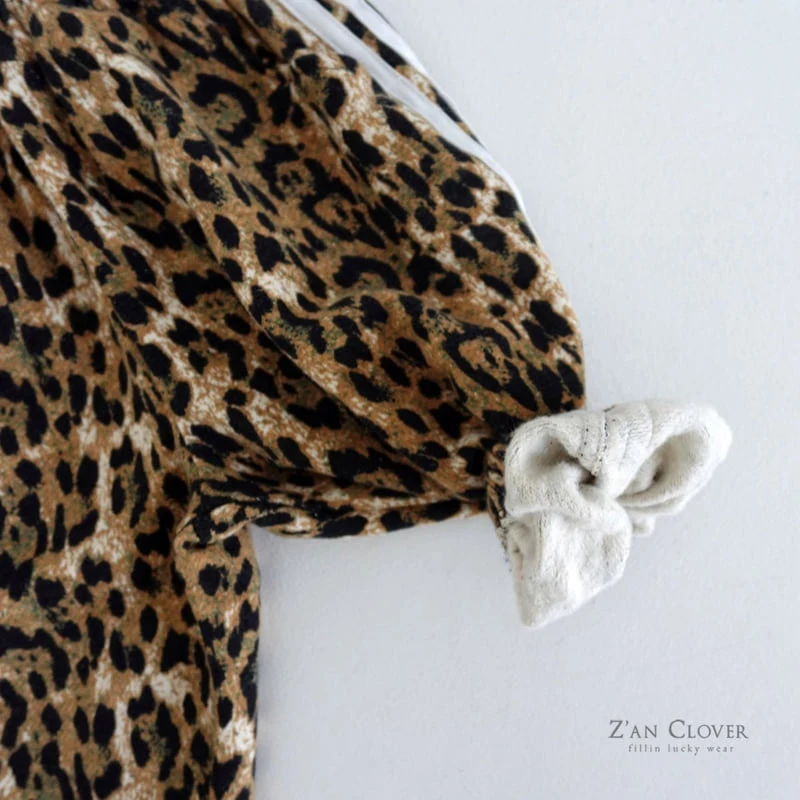 Zan Clover - Korean Children Fashion - #toddlerclothing - Leopard Training Pants - 10