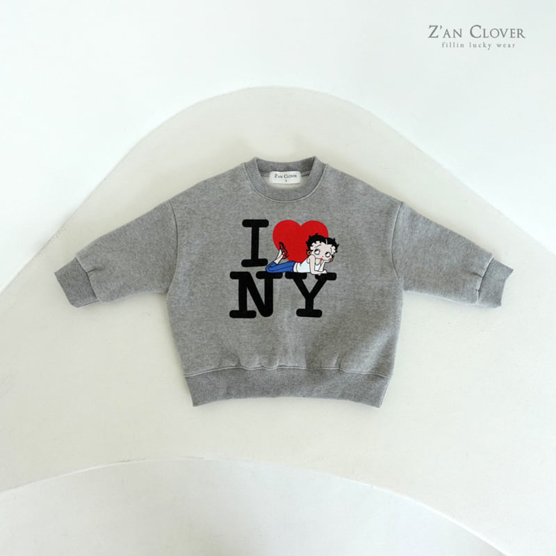 Zan Clover - Korean Children Fashion - #toddlerclothing - LUV Sweatshirt - 9