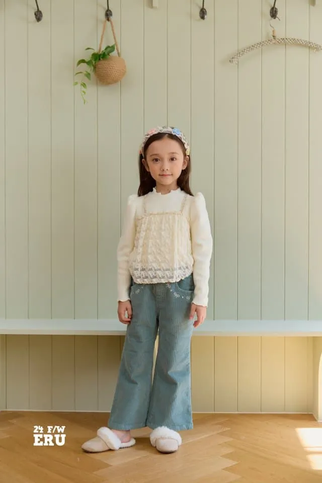 e.ru - Korean Children Fashion - #Kfashion4kids - Lace Tee - 5