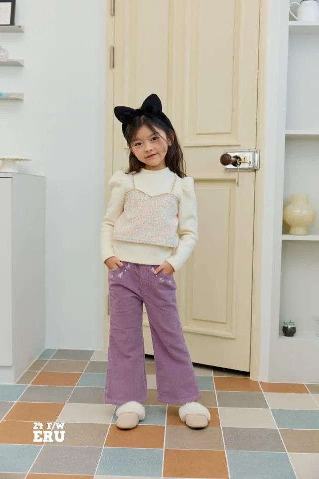 e.ru - Korean Children Fashion - #Kfashion4kids - Ribbon Pants - 2