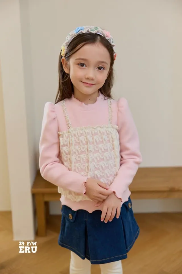 e.ru - Korean Children Fashion - #childofig - Lace Tee - 11